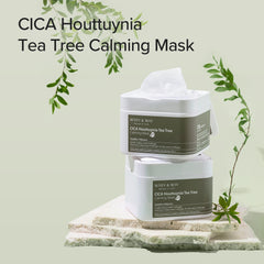 Mary & May Cica Houttuynia + Tea Tree Calming Mask Pack (30 Sheets)