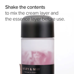 Mary & May Vegan Blackberry Complex Cream Essence 30ml – Hydrating & Anti-Aging Dual-Layer Serum