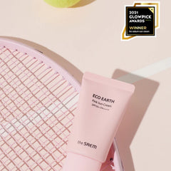 The Saem Eco Earth Pink Tone-Up Sun Cream SPF50+ PA++++ 50g