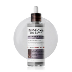 Dr.Melaxin Peel Shot Exfoliating Black Rice Ampoule, 80 ml