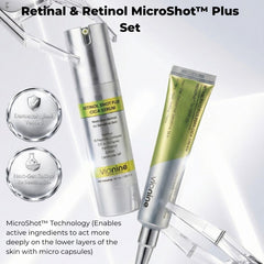 Vionine Retinal & Retinol MicroShot™ Plus Set – Anti-Aging Cream & Serum Duo