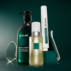 ViveLab 3-Step Anti-Hair Loss Set – Shampoo, Ampoule & Foam