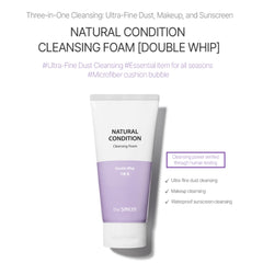 The Saem Double Whip Cleansing Foam – Deep Purifying Face Wash 150ml