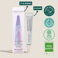 Mary & May Tranexamic Acid + Glutathione Eye Cream – 30g