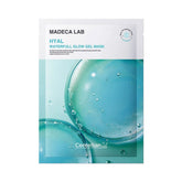Centellian24 Hyal Waterfull Glow Gel Mask, Cooling Hydrogel Sheet Mask with 10 Hyaluronic Acids (22ml x5)