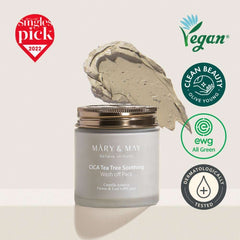 Mary&May Vegan CICA TeaTree Soothing Wash off Pack 125g