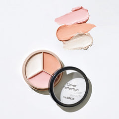 Cover Perfection Triple Pot 3'lü Kapatıcı Paleti - 05 Dark Up Beige - The Saem - Vionine