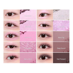 Lilybyred Mood Keyboard / 10’lu Göz Farı 09 Milky Berry Stereo - Lilybyred - Vionine