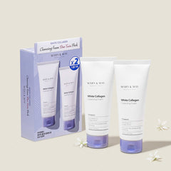 Niacinamide+Kolajen İçeren Beyazlatıcı Temizleme Köpüğü 2'li Set (150ml x2) - Mary & May - Vionine