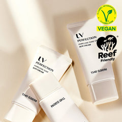 Poreless Tone Up Vegan Ton Eşitleme Güneş Kremi SPF50+ PA++++ (2 Adet ) - The Saem - Vionine