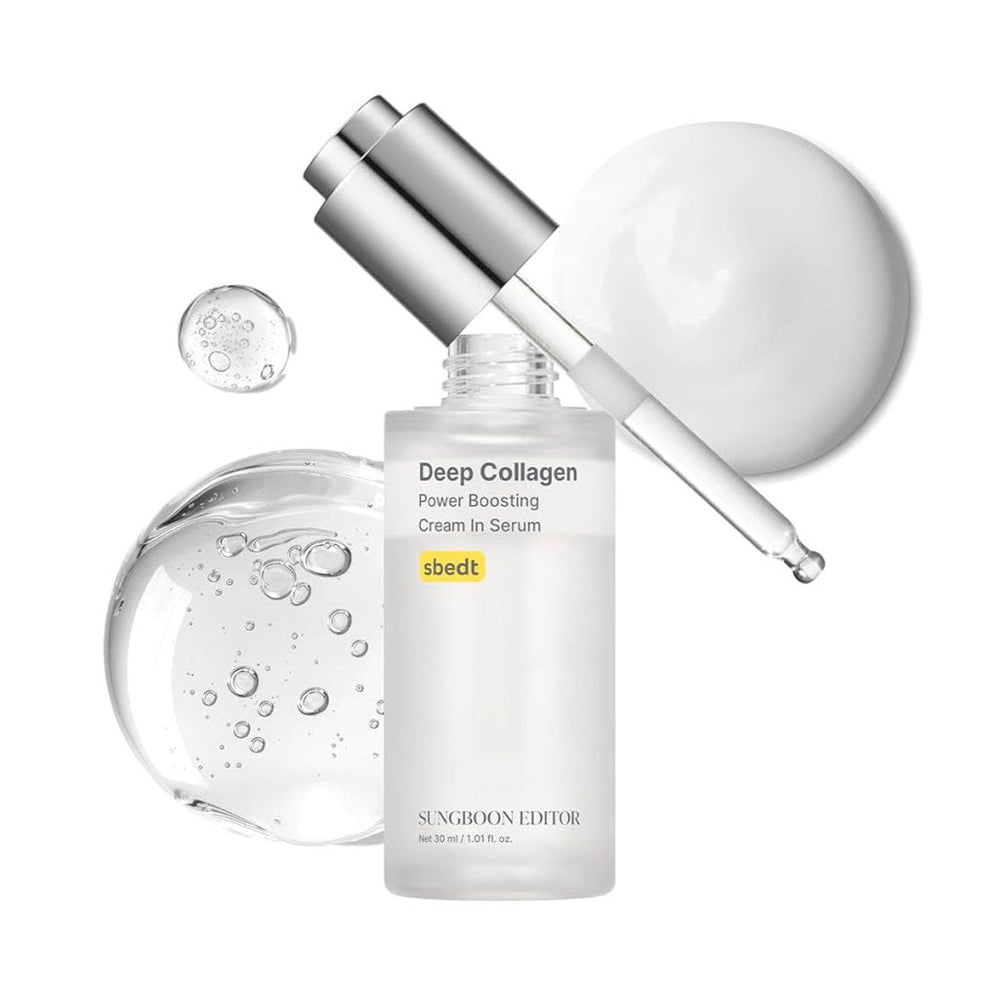 Sungboon Editor Deep Collagen Power Boosting Cream In Serum