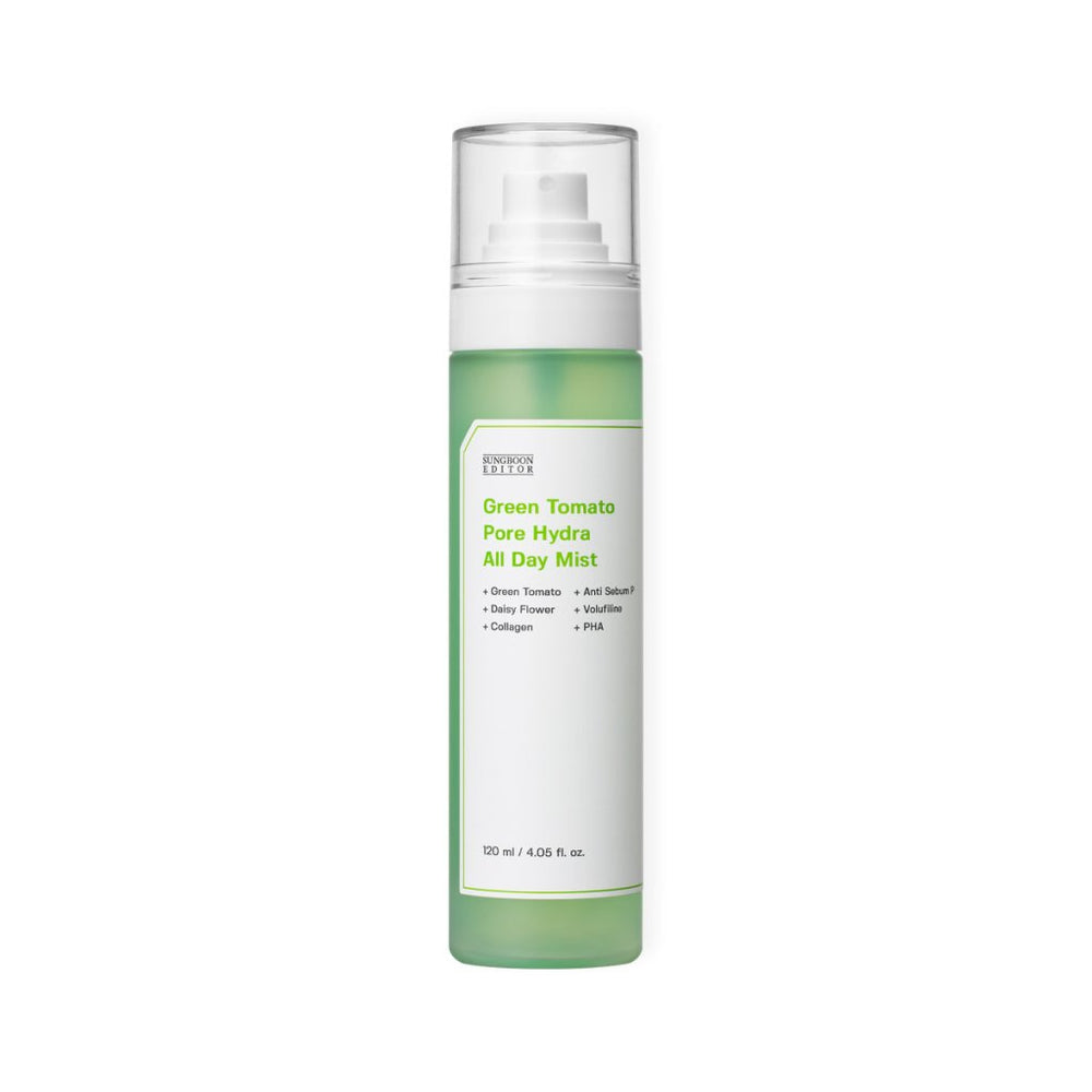 Sungboon Editor Green Tomato Pore Hydra All Day Mist / Gözenek Sıkılaştırıcı Nemlendirici Mist 120ml - SUNGBOON EDITOR - Vionine