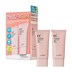 UV Perfection Safe Bariyer Koruyucu Mineral Güneş Kremi SPF50+ PA++++ (2 Adet) - The Saem - Vionine