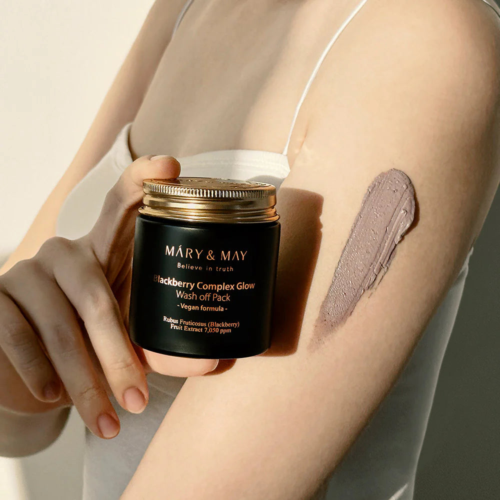 Mary&May Blackberry Complex Glow Wash-Off Pack 125g