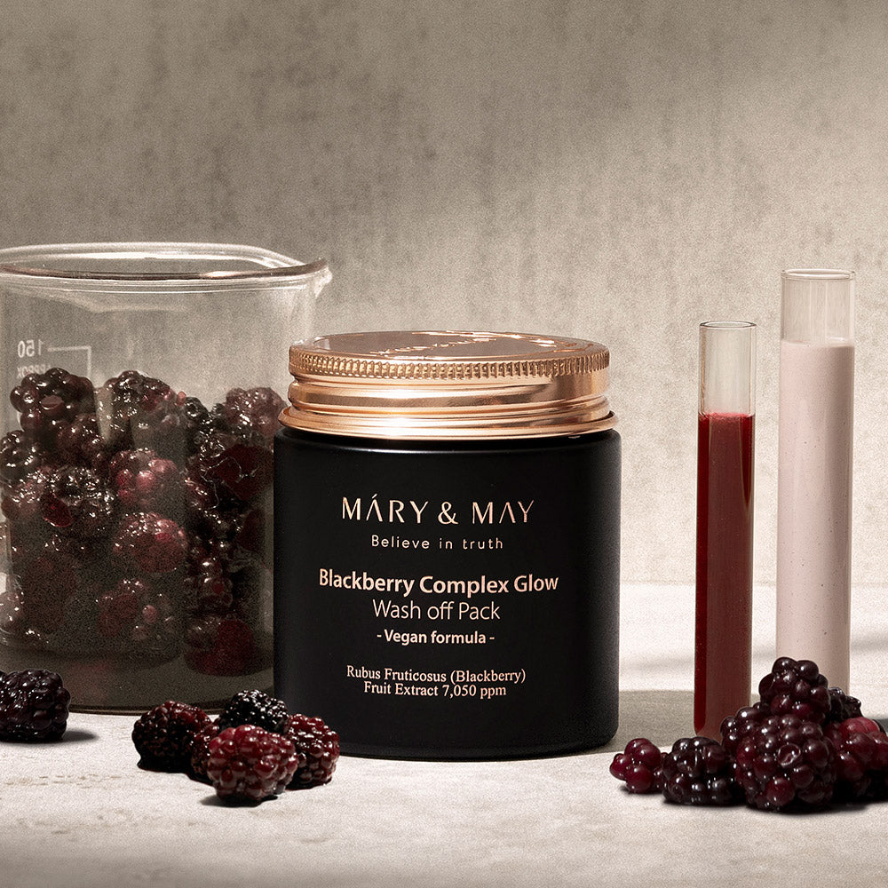 Mary&May Blackberry Complex Glow Wash-Off Pack 125g