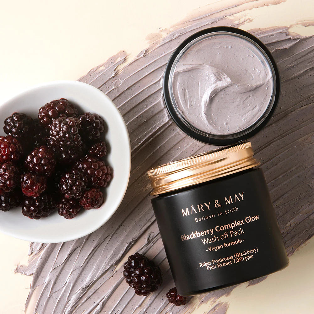 Mary&May Blackberry Complex Glow Wash-Off Pack 125g