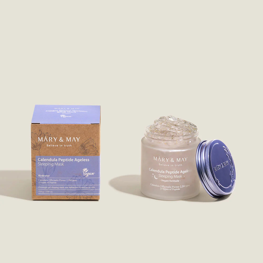 Mary&May Calendula Peptide Ageless Sleeping Mask 110ml