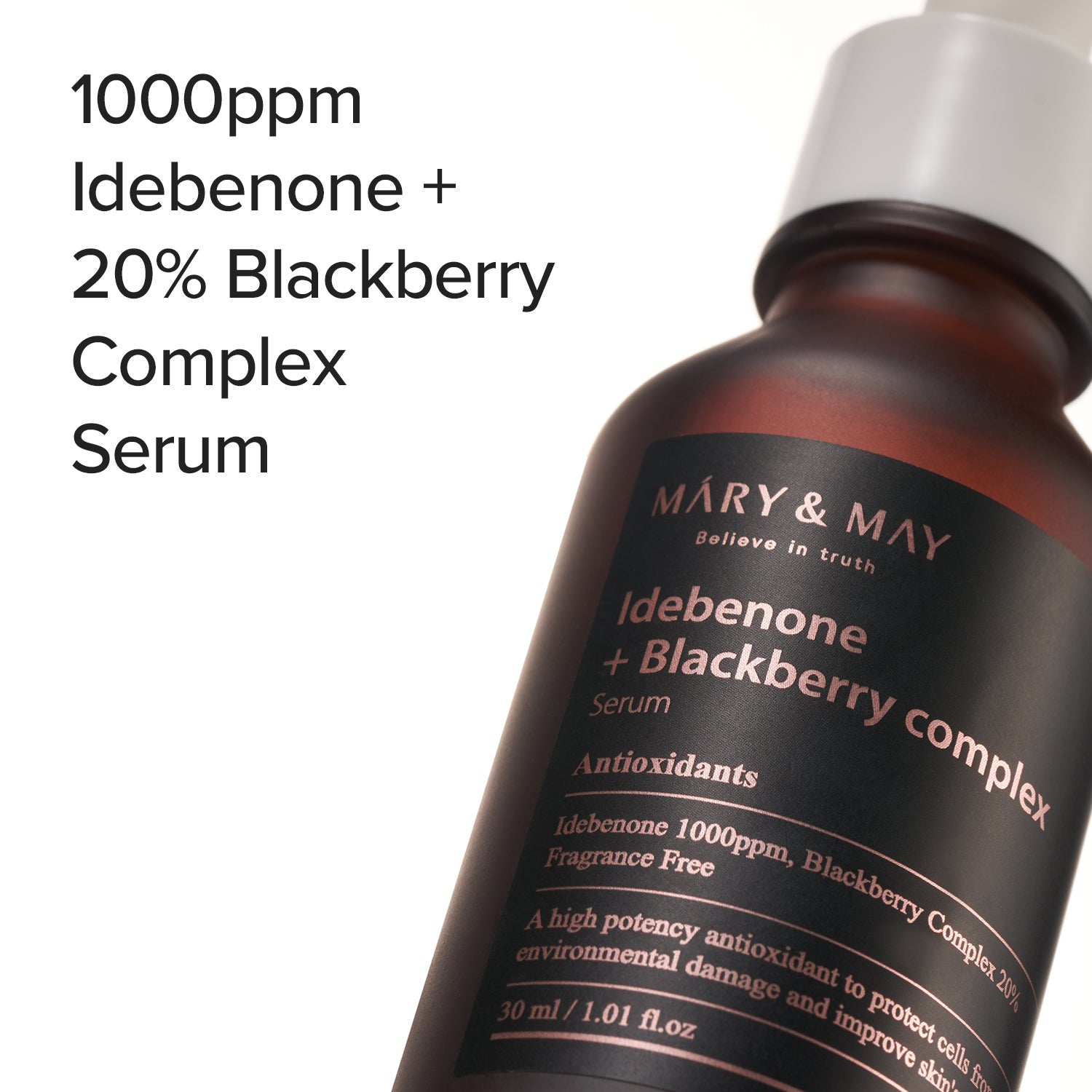 Mary & May Idebenone + Blackberry Antioxidant Brightening Serum 30 mL