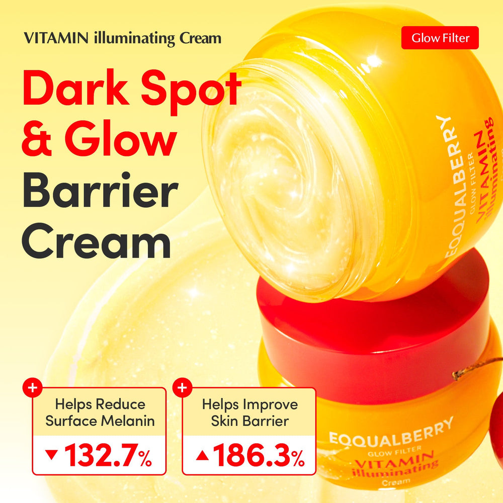 Eqqualberry Vitamin Illuminating Cream, Vitamin C & 5% Niacinamide + 3% TXA, 50 ml / 1.69 fl oz - Eqqualberry K-Beauty view 3