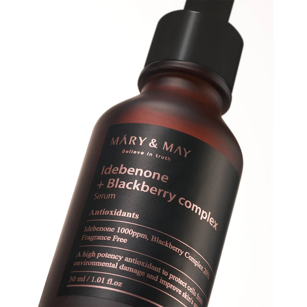 Mary&May Idebenone + Blackberry Antioxidant Brightening Serum 30ml