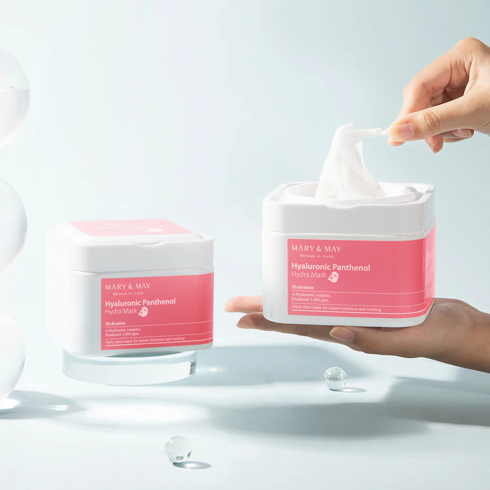 Mary&May Hyaluronic Panthenol Hydra Mask Pack (30 Sheets)