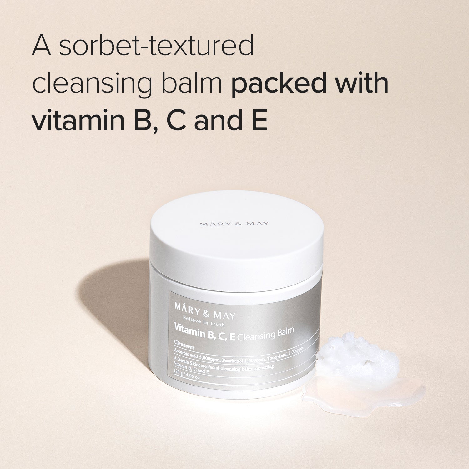 Mary & May Vitamin B, C, E Cleansing Balm – 120g