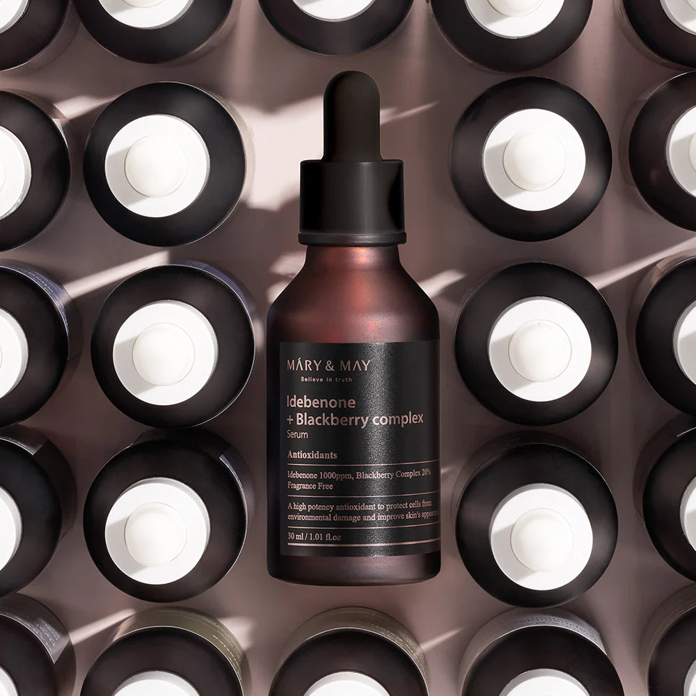 Mary&May Idebenone + Blackberry Antioxidant Brightening Serum 30ml