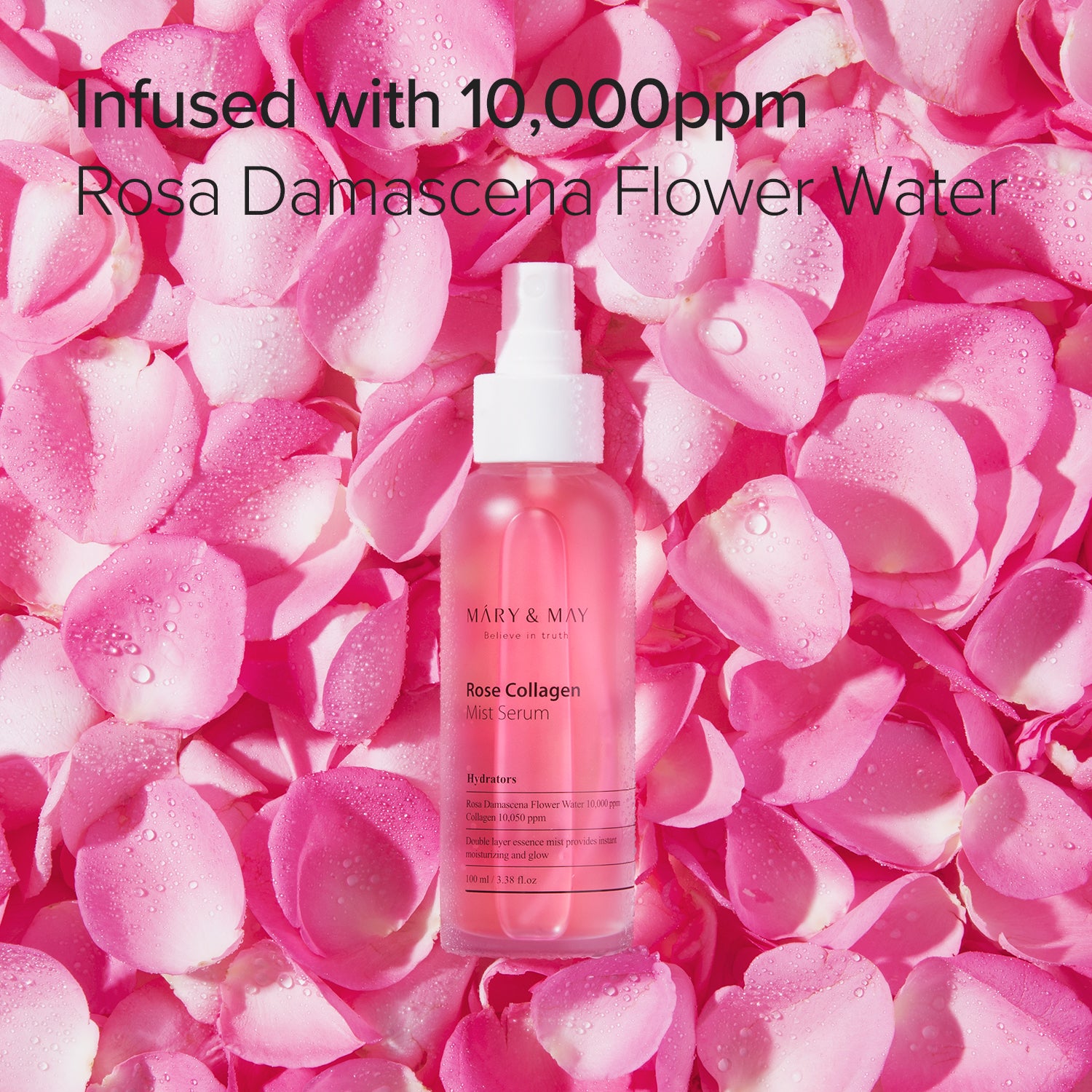 Mary & May Rose Collagen Mist Serum – 100 ml