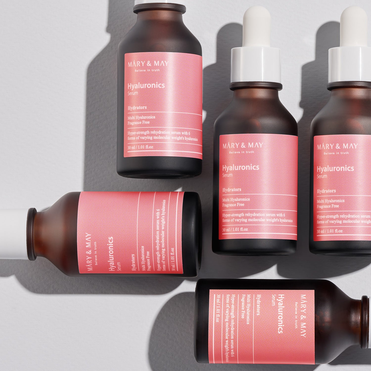 Mary & May Hyaluronic Acid Hydrating Serum 30ml – Deep Moisture & Plumping Care