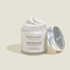 Mary&May Vegan Lemon Niacinamide Glow Wash off Pack 125g