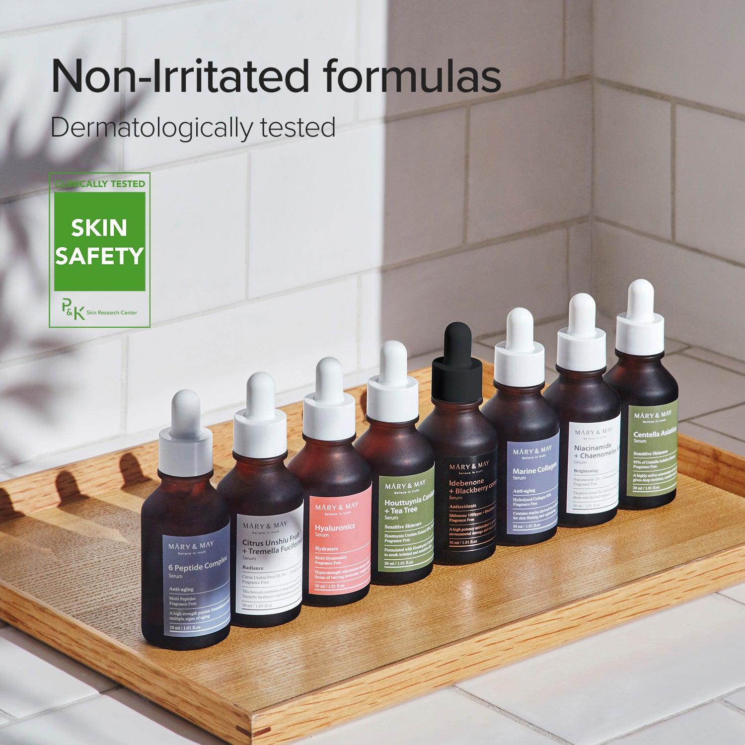 Mary & May Hyaluronic Acid Hydrating Serum 30ml – Deep Moisture & Plumping Care