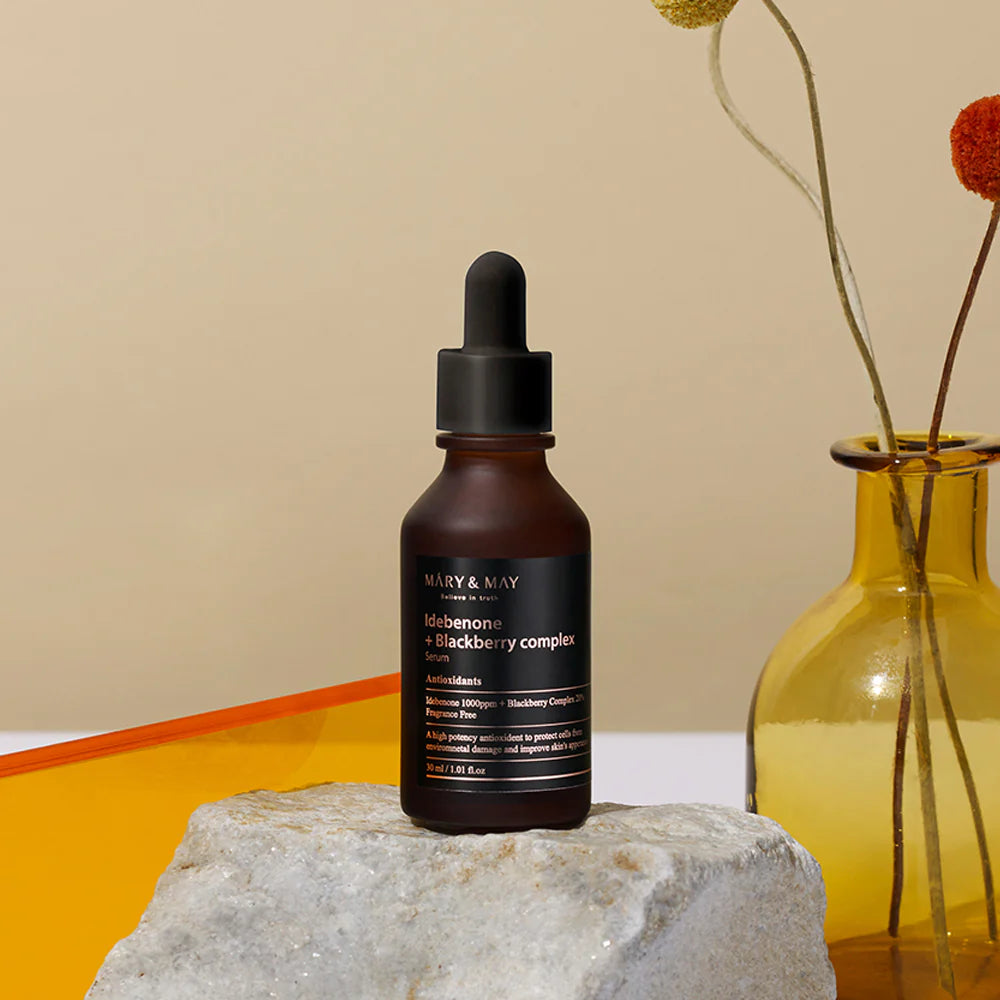 Mary&May Idebenone + Blackberry Antioxidant Brightening Serum 30ml
