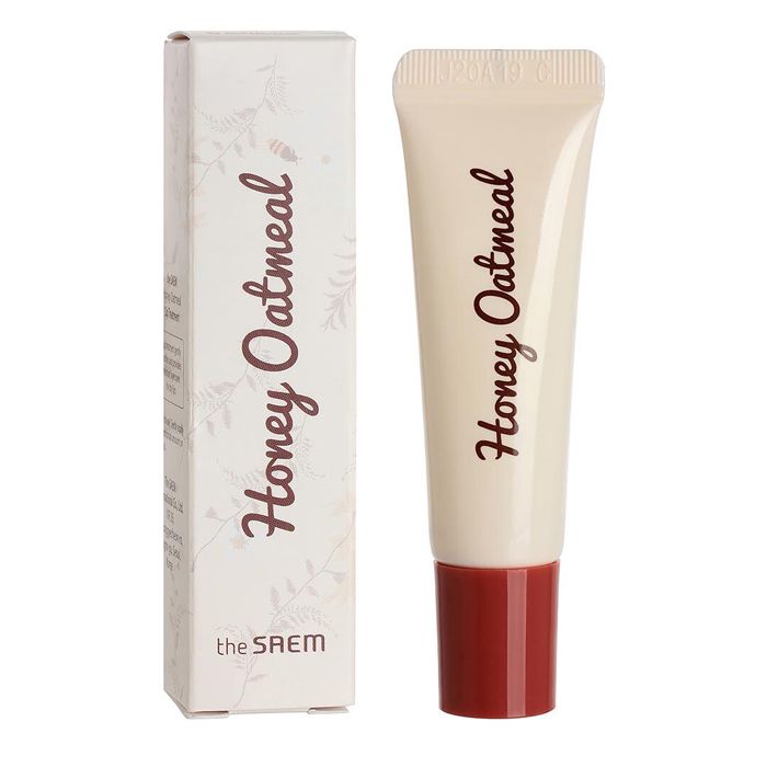 The Saem Honey Oatmeal Lip Treatment – Manuka Honey & Oat Lip Cream 10 mL