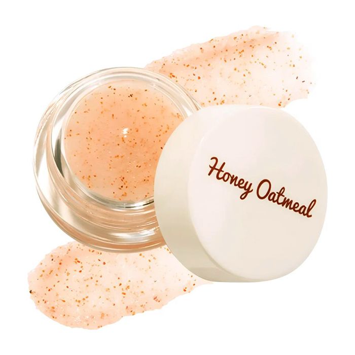 The Saem Honey Oatmeal Lip Scrub – Manuka Honey Exfoliating Lip Polish 7 mL