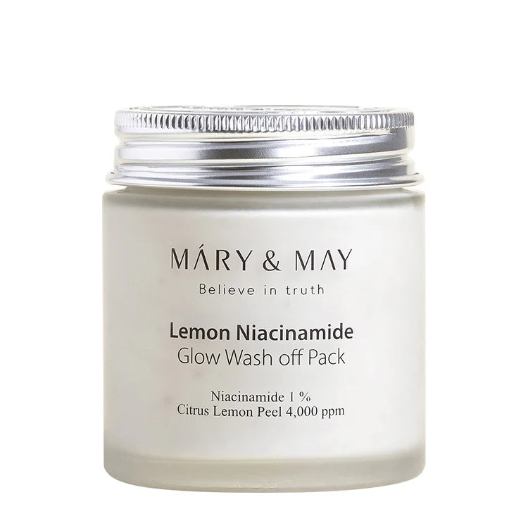 Mary&May Vegan Lemon Niacinamide Glow Wash off Pack 125g