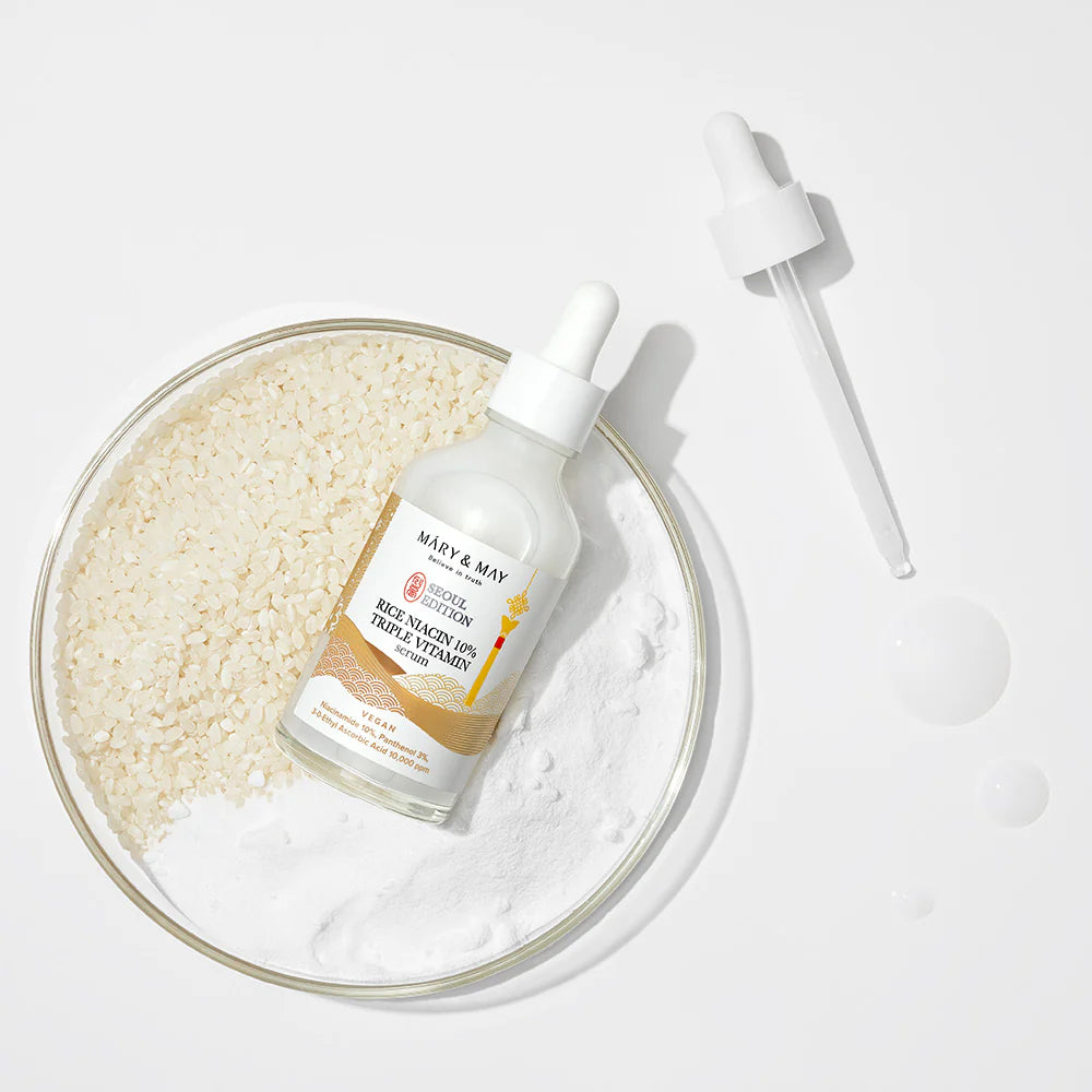 Mary & May Seoul Edition Rice Niacin 10% Triple Vitamin Serum 80ml
