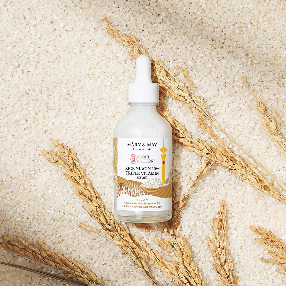 Mary & May Seoul Edition Rice Niacin 10% Triple Vitamin Serum 80ml