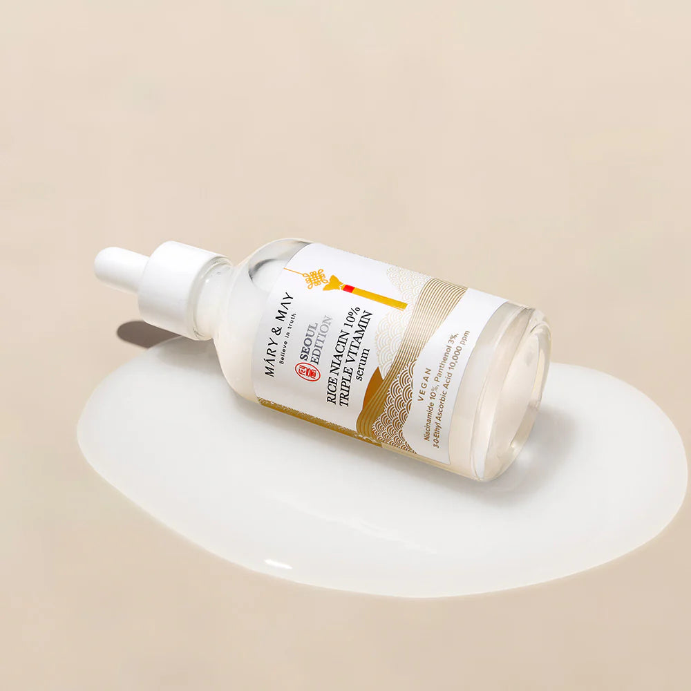 Mary & May Seoul Edition Rice Niacin 10% Triple Vitamin Serum 80ml