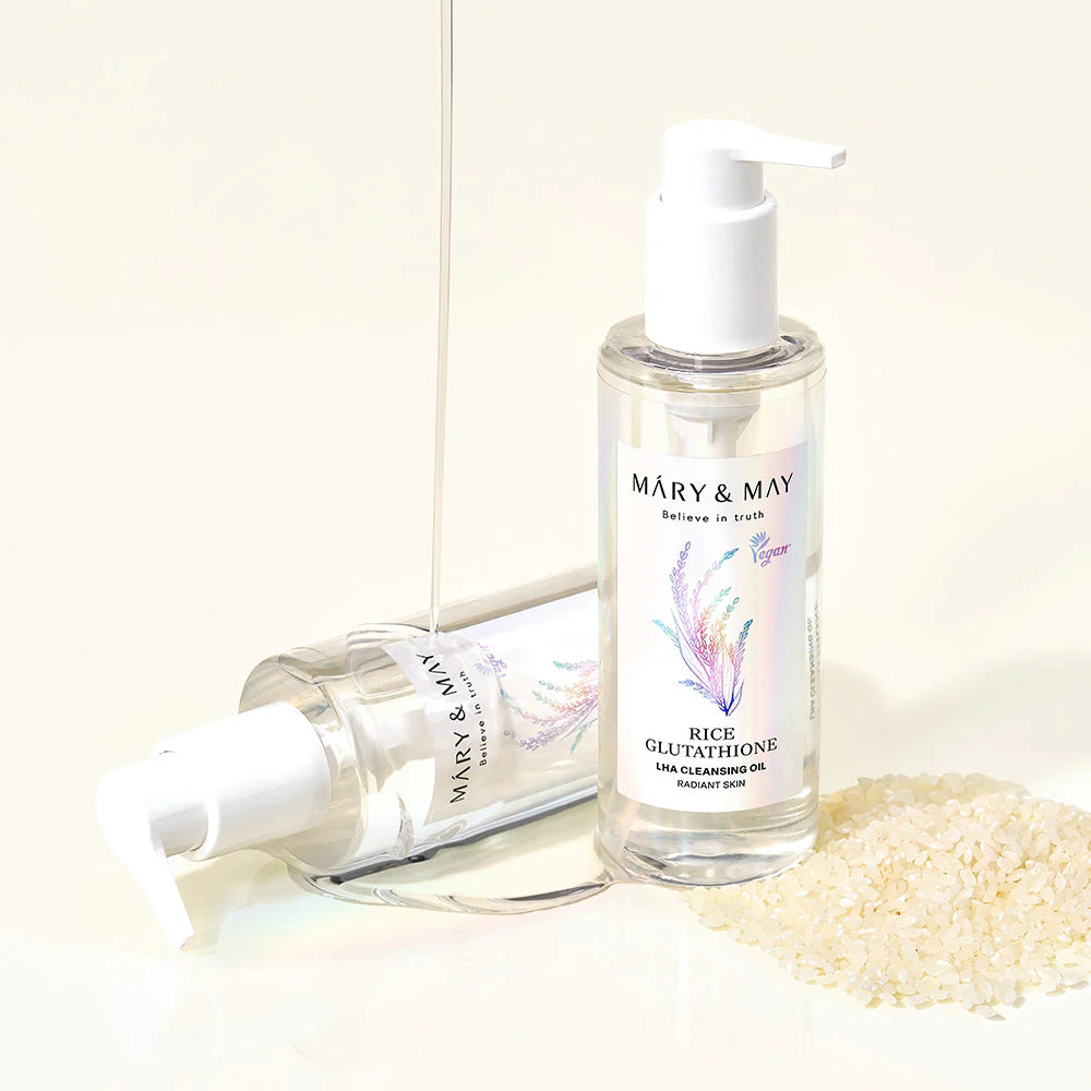Mary & May Rice Glutathione LHA Cleansing Oil 200ml