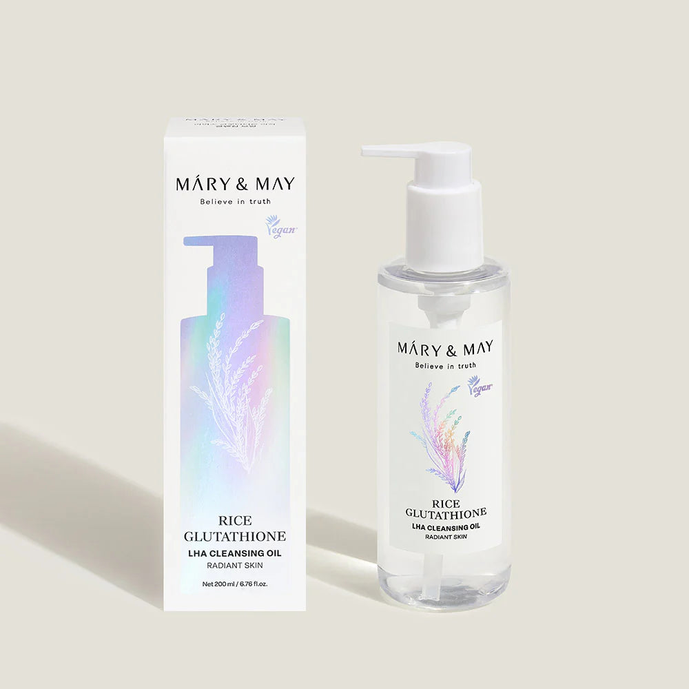 Mary & May Rice Glutathione LHA Cleansing Oil 200ml