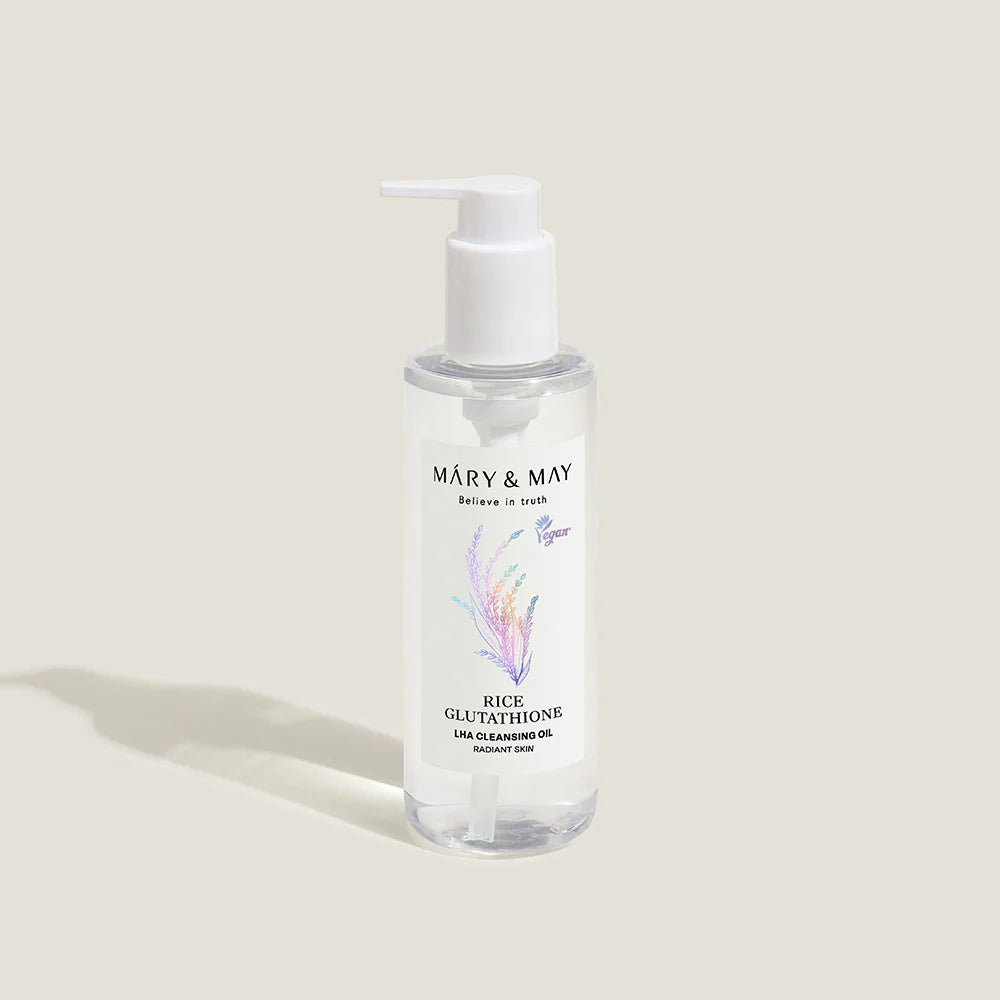 Mary & May Rice Glutathione LHA Cleansing Oil 200ml