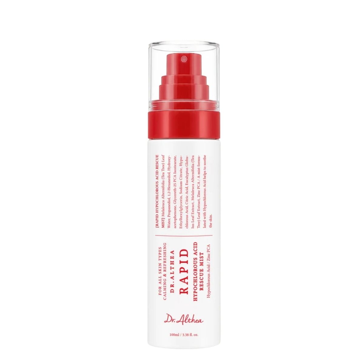 Dr. Althea Rapid Hypochlorous Acid Rescue Mist, 100 ml