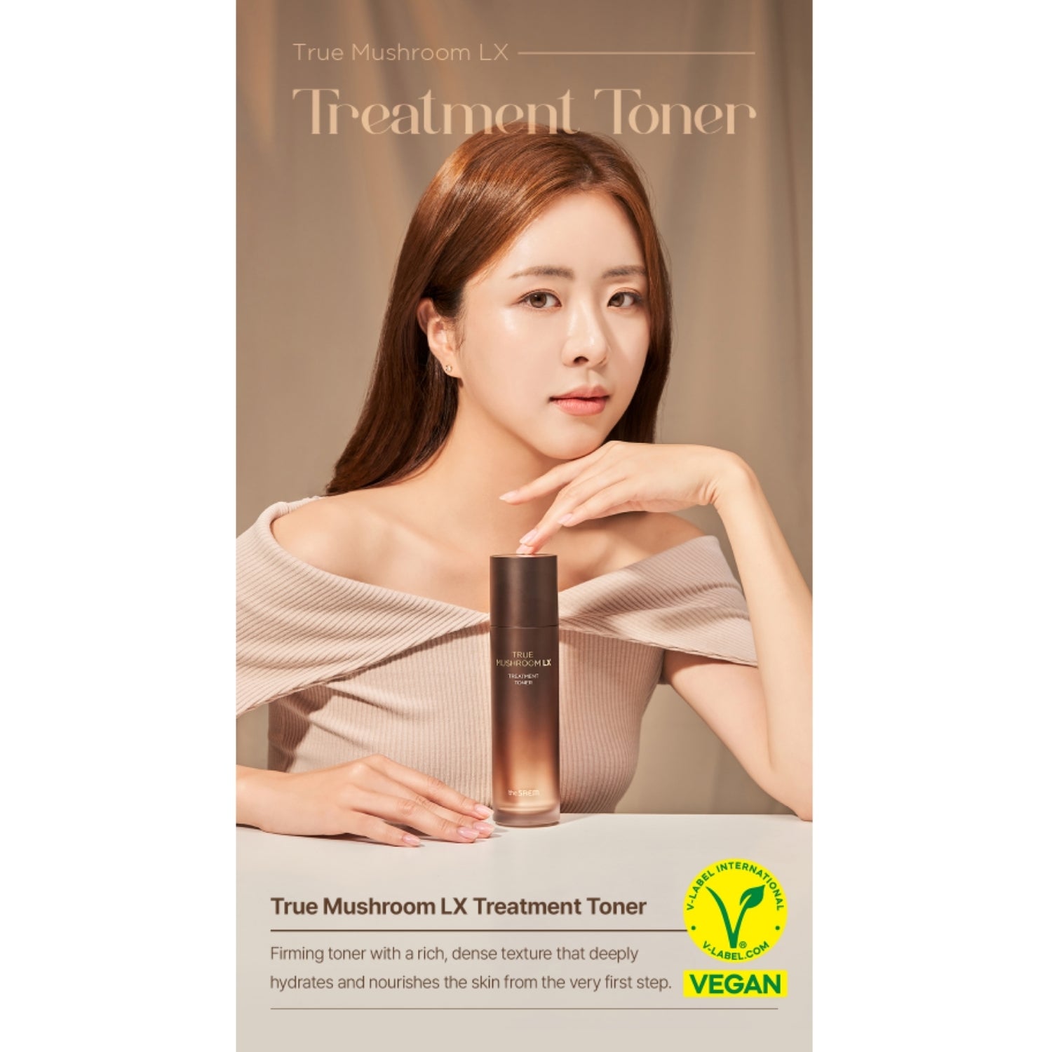 The Saem True Mushroom LX Treatment Toner – Repairing & Balancing 120ml