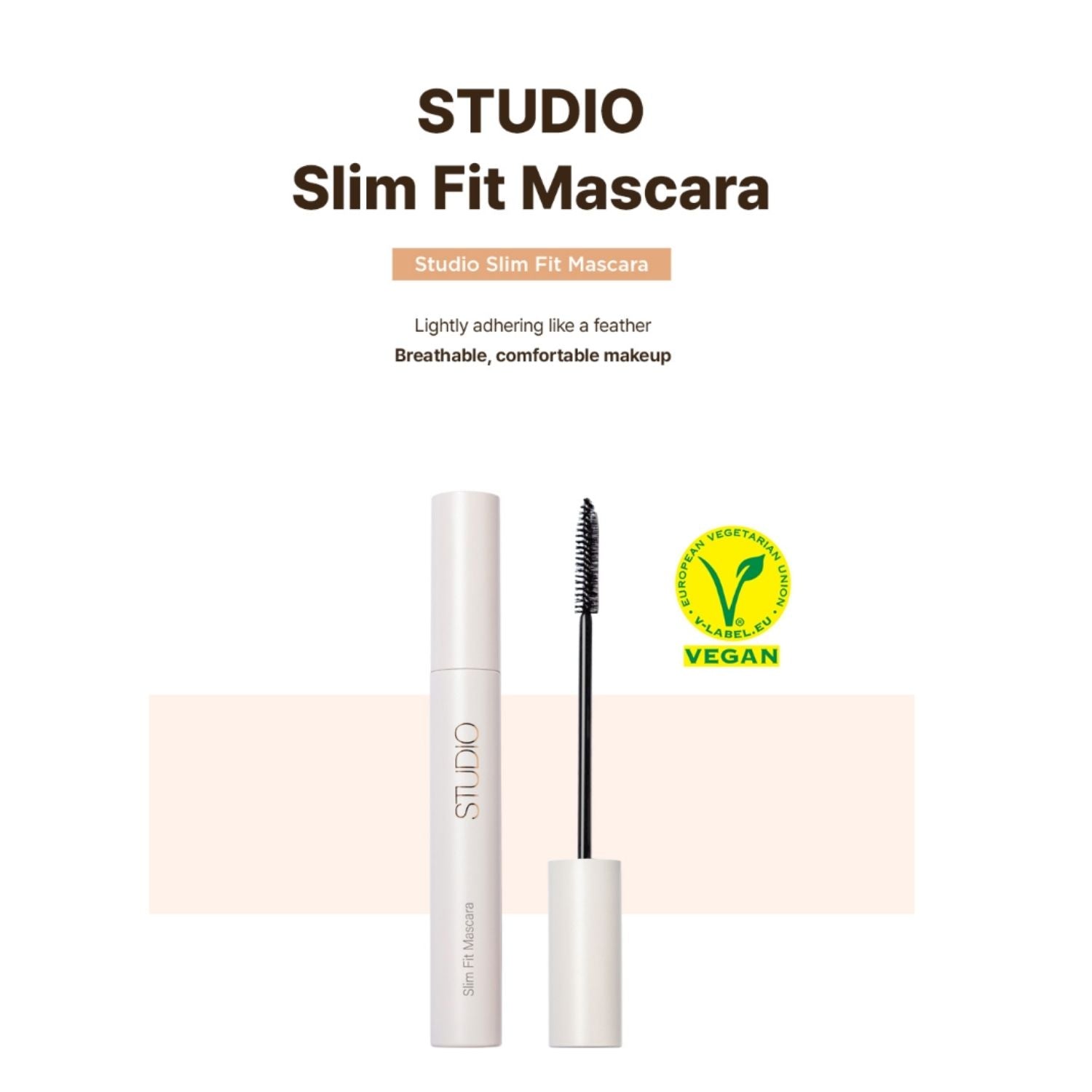 The Saem Studio Slim Fit Mascara 01 Tension Curling – Vegan Length & Curl Mascara 7g