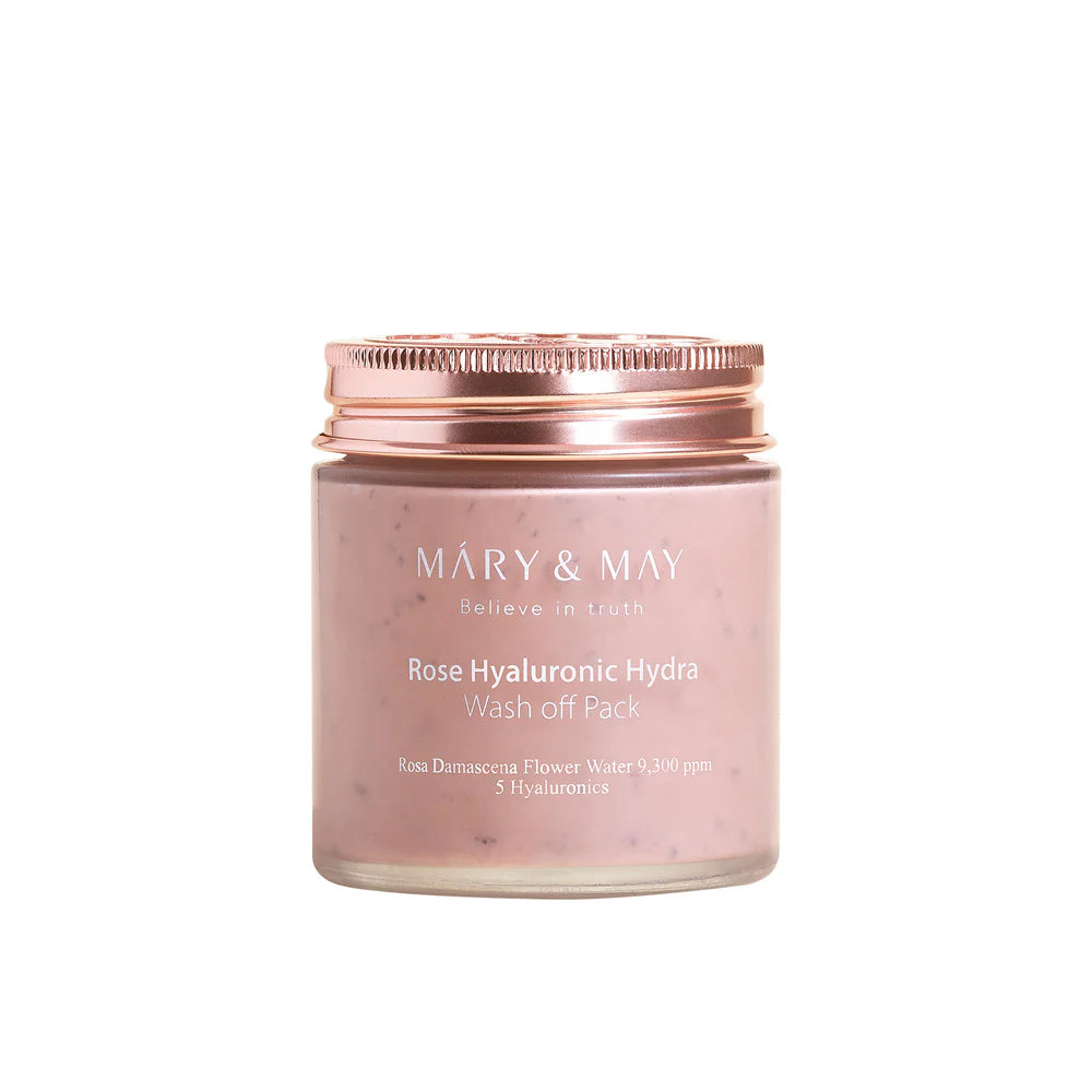 Mary&May Vegan Rose Hyaluronic Hydra Wash off Pack 125g