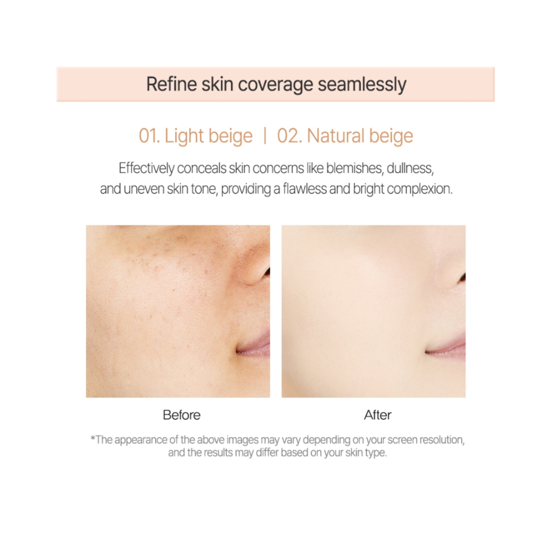 The Saem Airy Cotton Matte Foundation SPF30 – Natural Beige 30ml