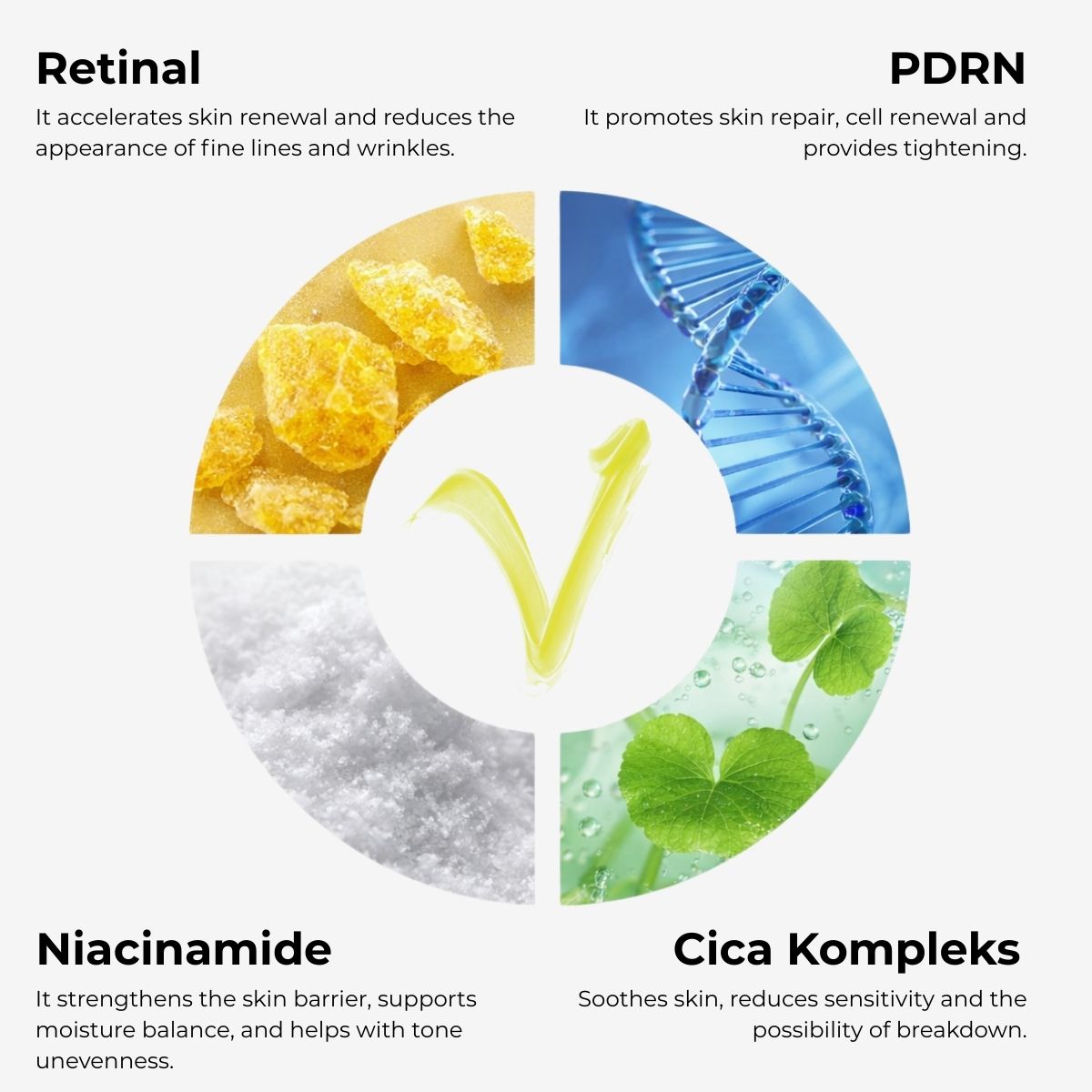 Vionine Retinal Shot Plus PDRN Cica Cream 20 mlx2 Pcs