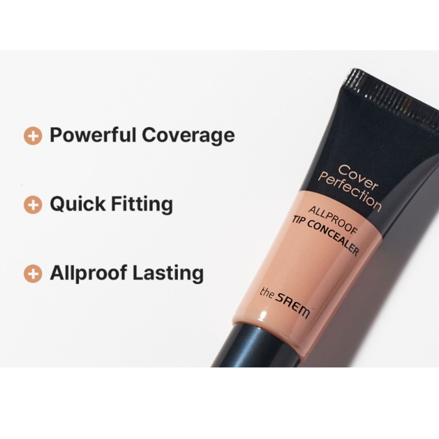 The Saem Cover Perfection Allproof Tip Concealer – Full Coverage SPF28
