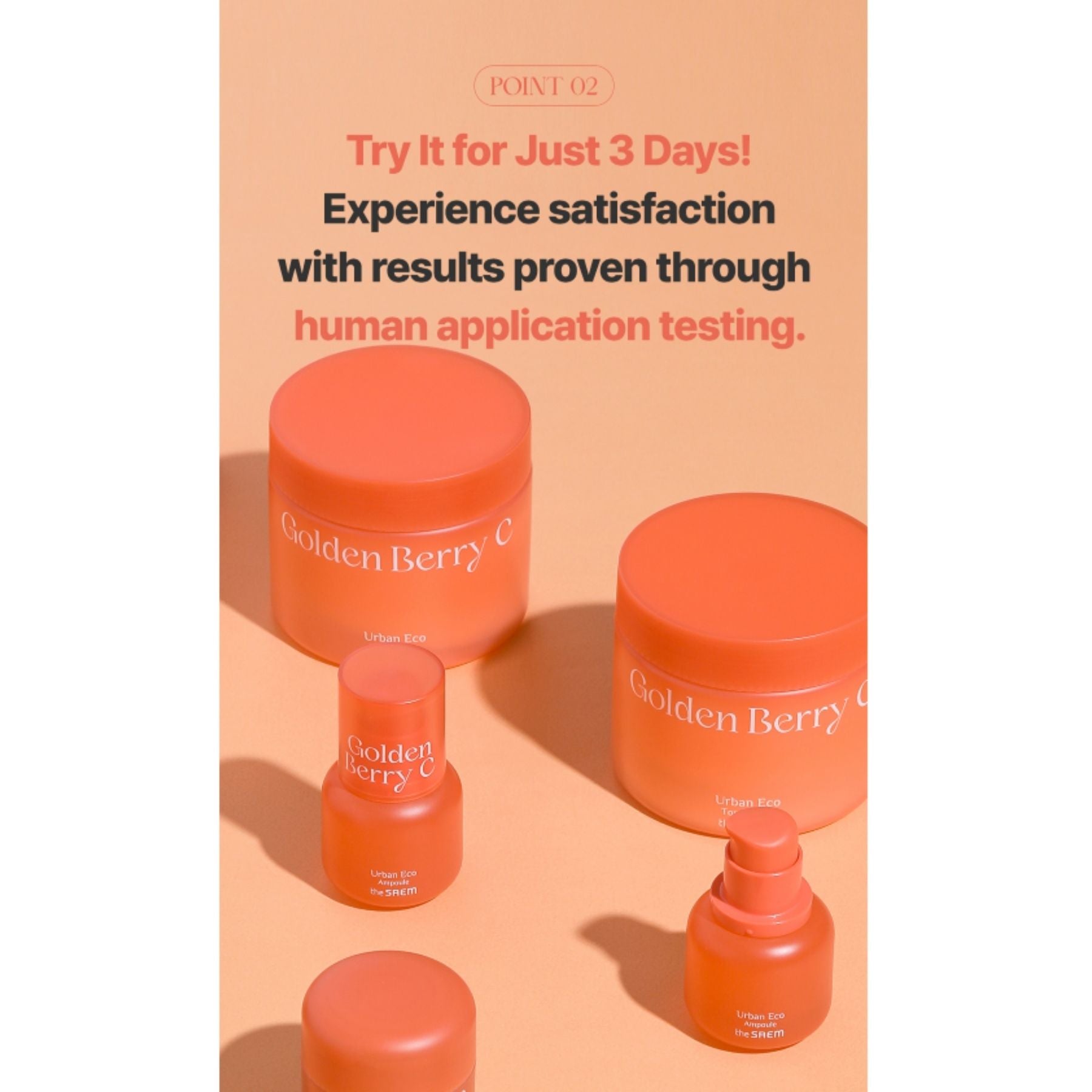 The Saem Urban Eco Golden Berry C Toner Pads with Vitamin C & Niacinamide – 50 pcs