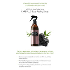 The Saem Care Plus Silky Body Peeling Spray with Charcoal – 300 mL